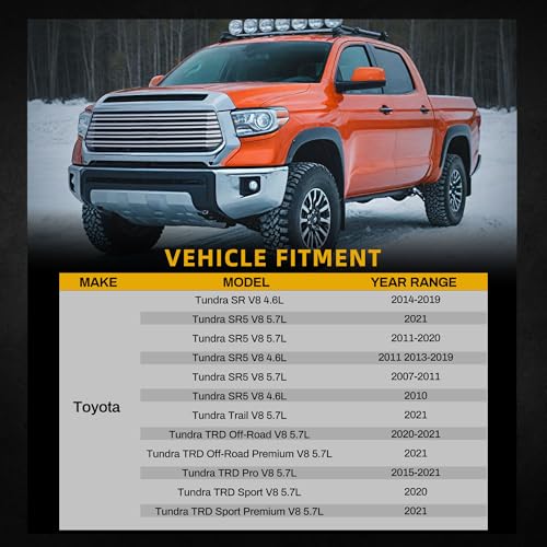 Image of DWVO Radiator Compatible with 2007-2020 Tundra 2008-2014 Sequoia 4.6L 5.7L V8 CU2994