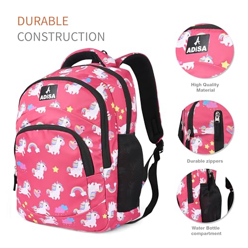 ADISA Casual Backpack School College Bag Pack (BP7004-PIN) Price