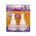 Arm & Hammer Pet Scents Plug-in Scented Oil Refills in Lavender Fields, 2-Pack | Room Deodorizer for Homes with Pets, 0.67 Fl Oz x 2