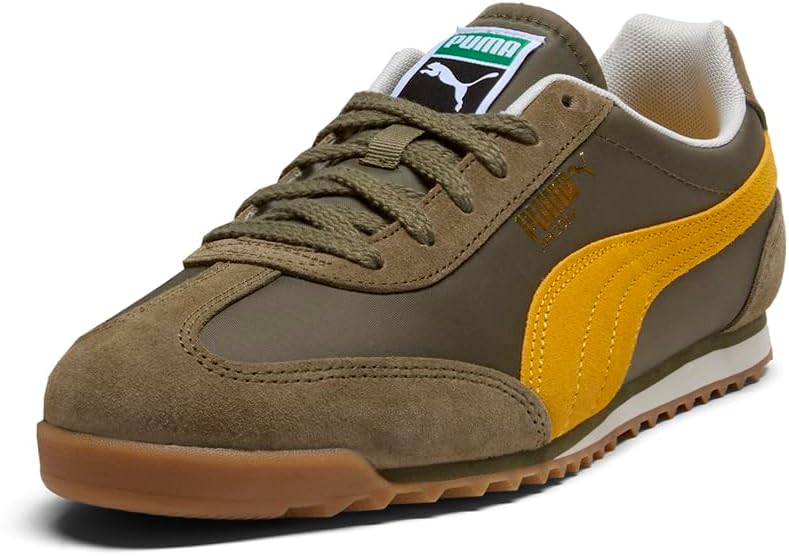 PUMA Mens Arizona Nylon Lace Up Sneakers Shoes Casual - Green
