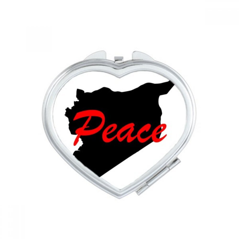 Miroir de poche à la main mignon multicolore unique une idée cadeau pour femme originale