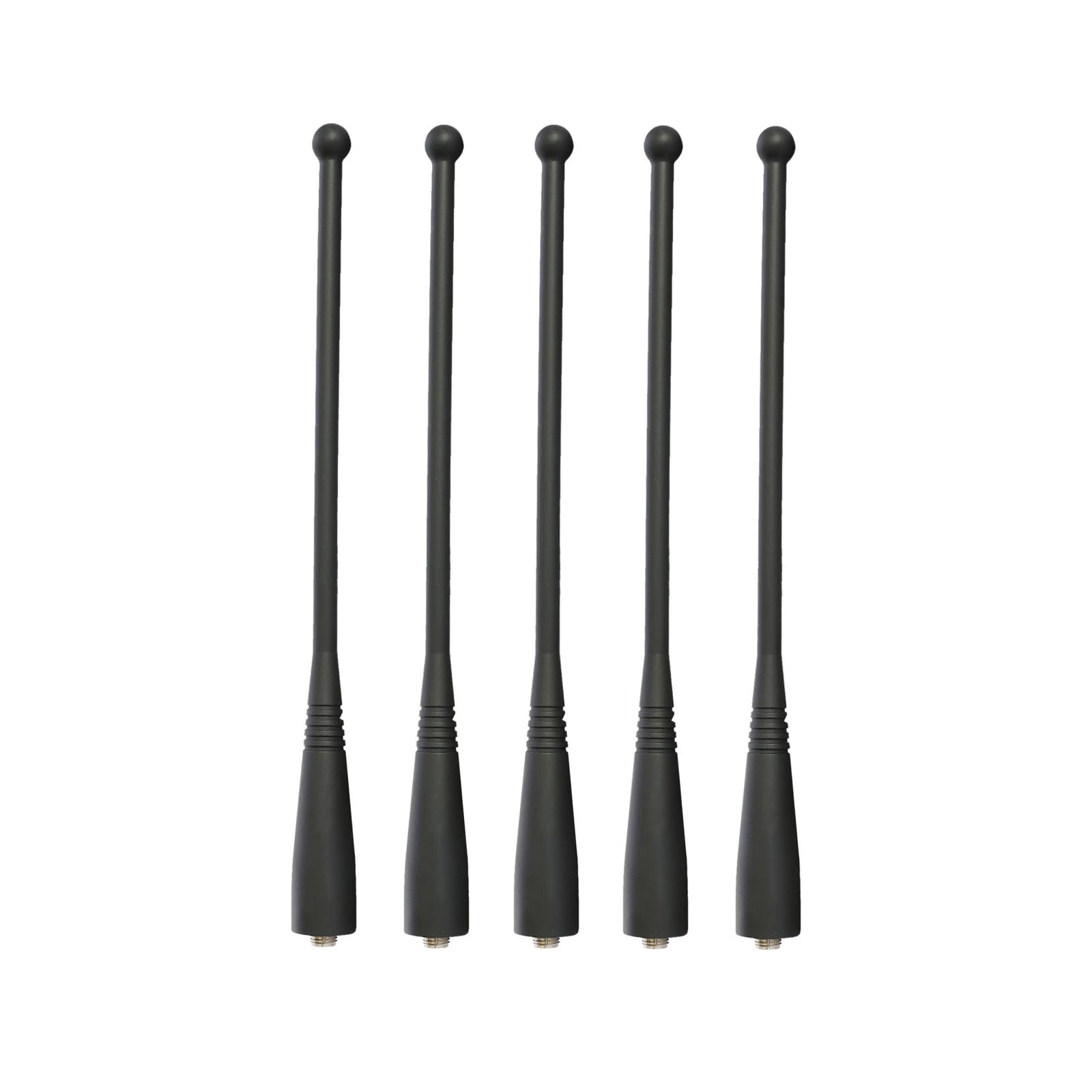 5Pcs Whip Antenna UHF 764-870 MHz 7 Inches for XTS3000 XTS3500 XTS5000 XTS1500 XTS2500 HT1000 JT1000 PR1500 MT1500 MT2000 MTS2000 MTX Serie Two Way Radio 8505241U03