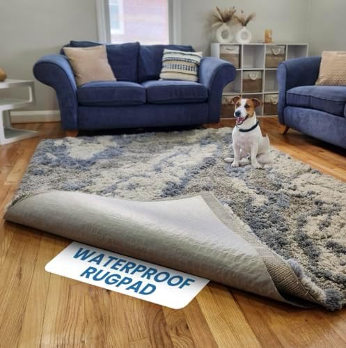 Waterproof Rug Pad, 9x12 ft (1/4