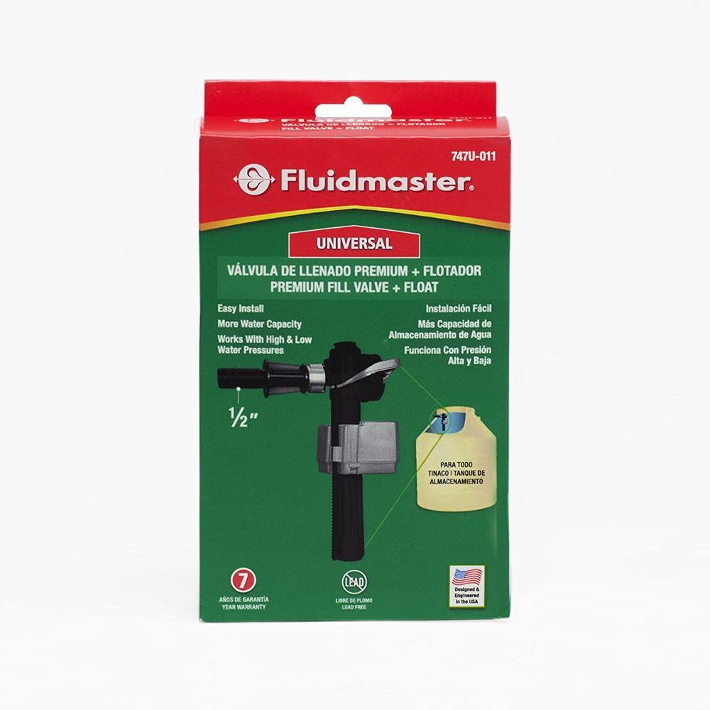Válvula De Llenado Inferior Fluidmaster Pro400UK – Flotador De 1/2″ Para Inodoro, Nueva Y Original