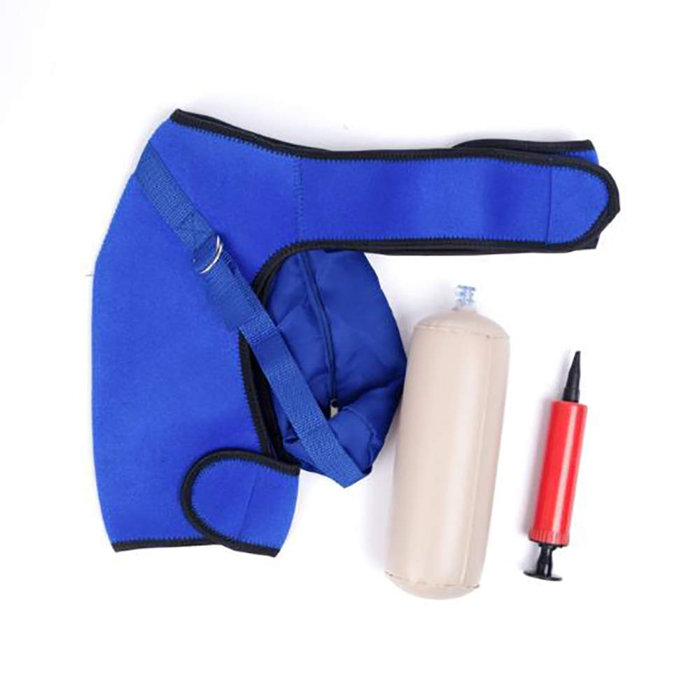 Verstellbare Schulterbandage, für Schulterschmerzen und Verletzungen durch Labrumrisse für Männer und Frauen, Verstellbarer Ärmel,Leftshoulder