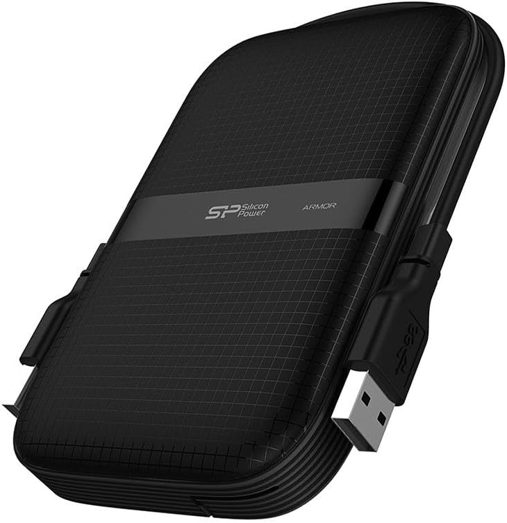 Silicon Power Armor A60 External Disk 4TB 2.5" USB 3.2 5400 RPM Black