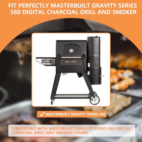 Grilles Masterbuilt 560 en acier inoxydable robuste pour barbecue - 3