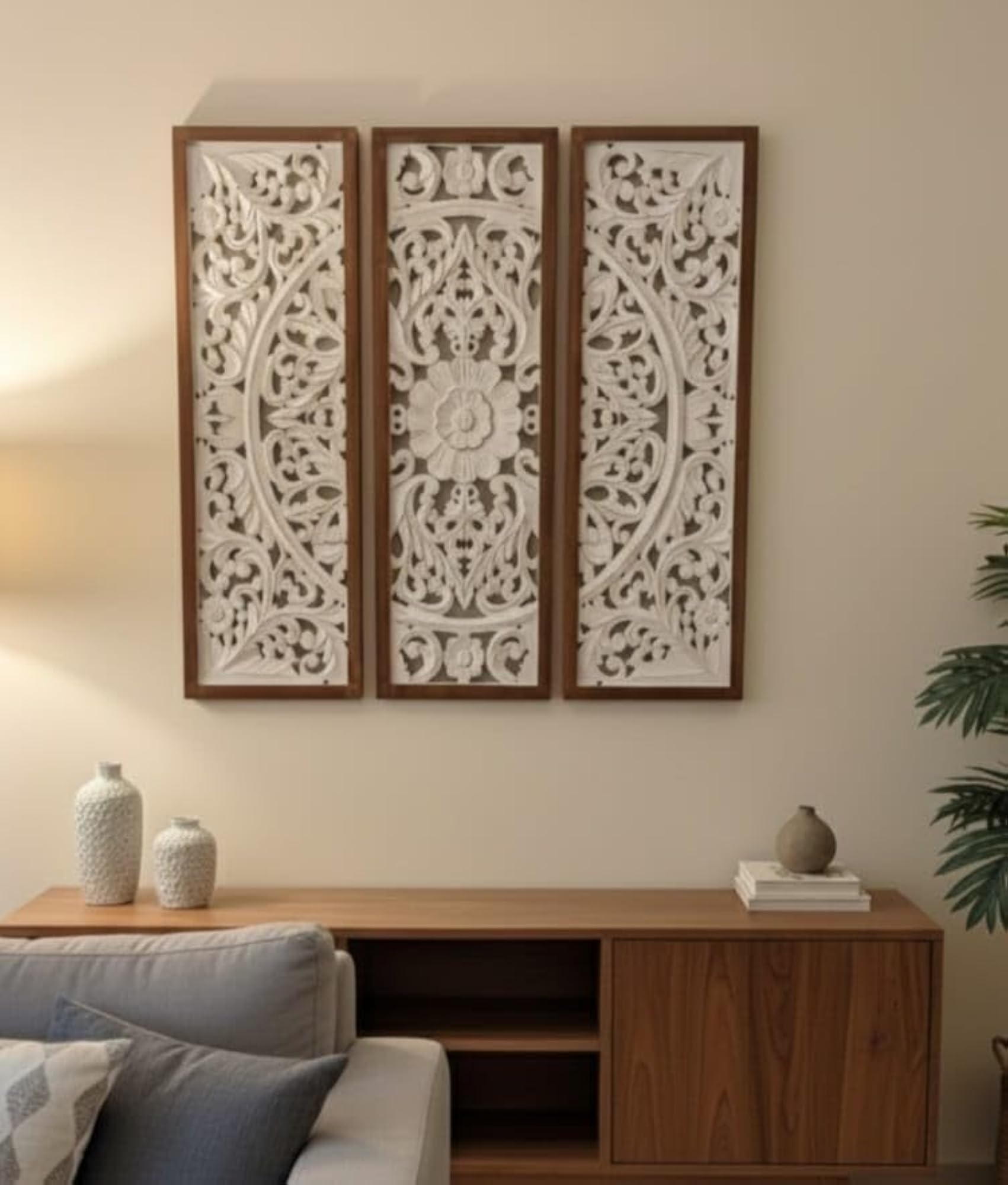 Wall Panel Floral MDF Wall Decoration Panel