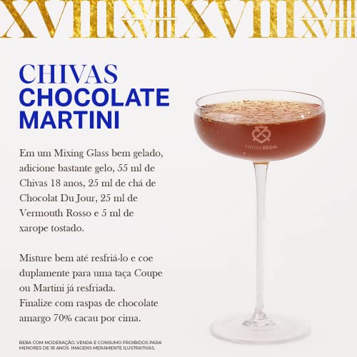 Whisky Chivas Regal 18 anos Escocês - 750 ml