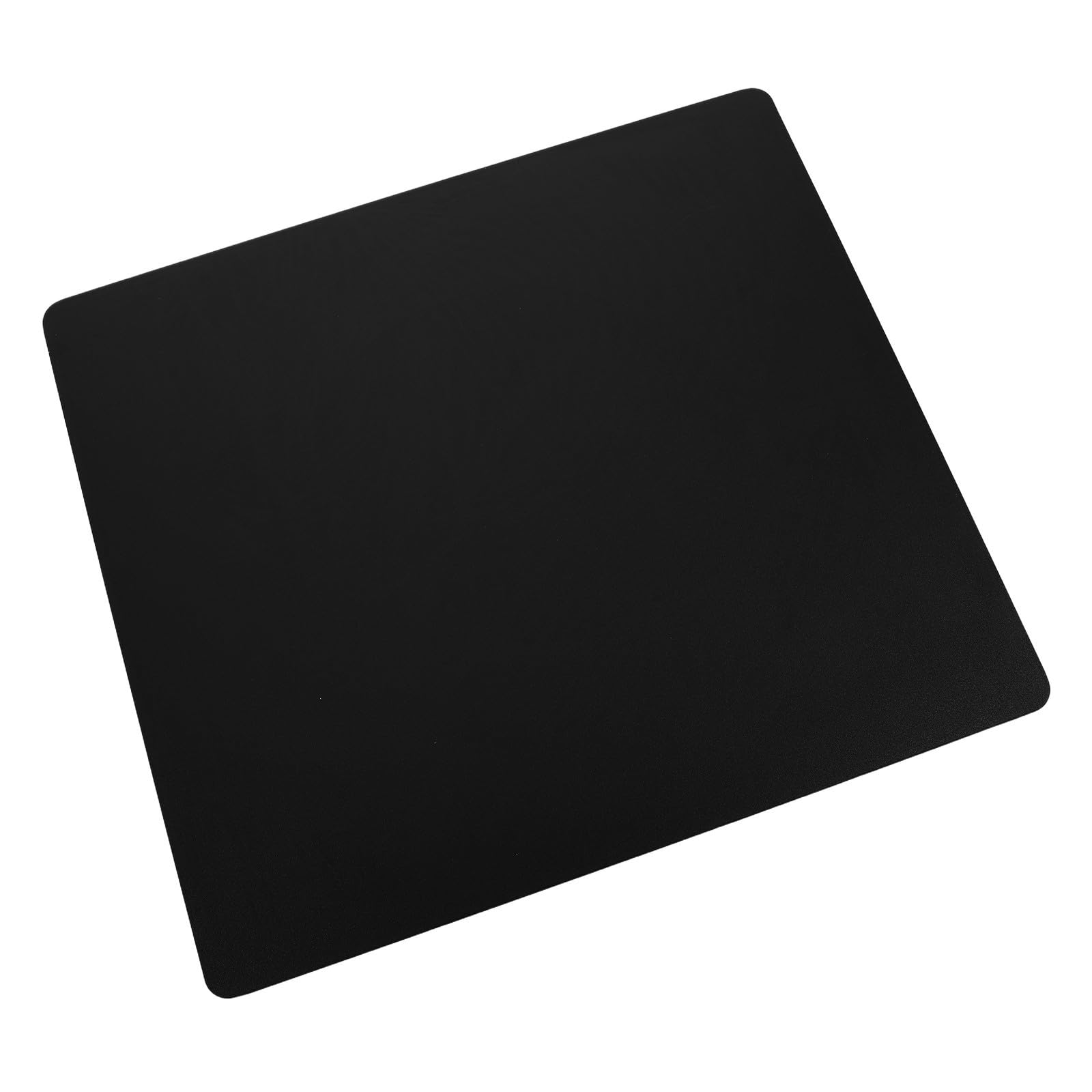 Tofficu Tappetino per Mouse da Gioco Vetro Temperato, Base in Silicone Spesso Antiscivolo, Controllo Accurato della Velocità, Superficie Liscia e Bordo Arrotondato per Comfort Durante