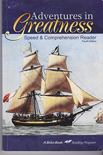 Adventures in Greatness Speed & Comprehension 6 B000KOW2W0 Book Cover