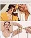 Necklace Layering Clasps Separator for Women 14k Gold & Silver Tangle Free Safety Jewelry Locking Clasp Converter Chain Extender (2 pcs Gold Yellow)
