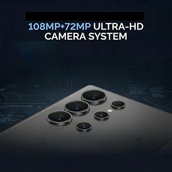 I25 Ultra 12GB + 512GB Unlocked Phone 6.9 FHD+ 5G 8000mAh Battery Gold