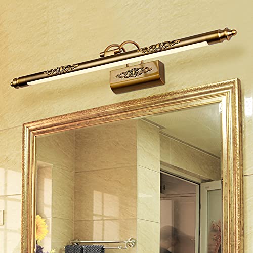 Espejo de baño con luz decorativa para tocador de dormitorio 6