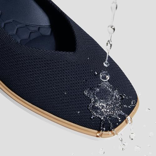 VIVAIA Mabel Women's Flat Shoes Comfortable Square-Toe Slip on Casual Dress Flats with Arch Support All-Day Standing Shoe4