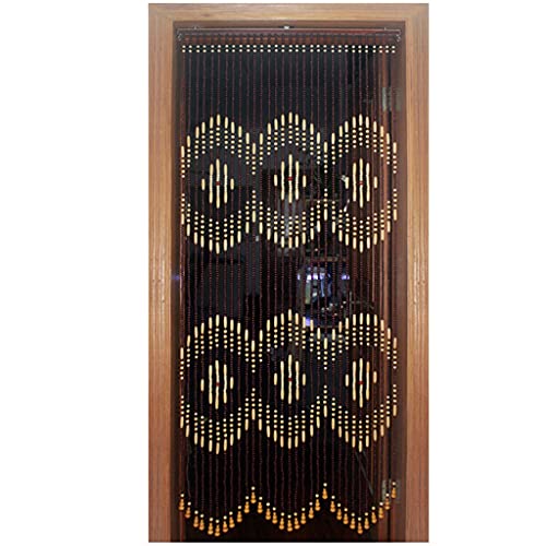 Rideau de porte en perles de bois : séparez vos pièces sans perdre de lumière - 4