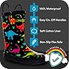 Lone Cone Rain Boots with Easy-On Handles in Fun P... #1
