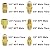 12 Feet High Pressure Braided Propane Hose Extension with Conversion Coupling 3/8" Flare to 1/2" Female NPT, 1/4" Male NPT, 1/8" NPT Male,3/8" Male NPT, 3/8" Male Flare for BBQ Grill, Fire Pit, Heater