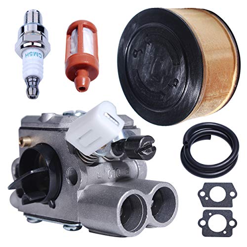 Mtanlo Carburetor Carb Air Filter Maintenance Kit for Stihl MS251 MS251C MS241 MS241C MS231 MS231C Chainsaw Parts 1143 120 0617 Zama C1Q-S233