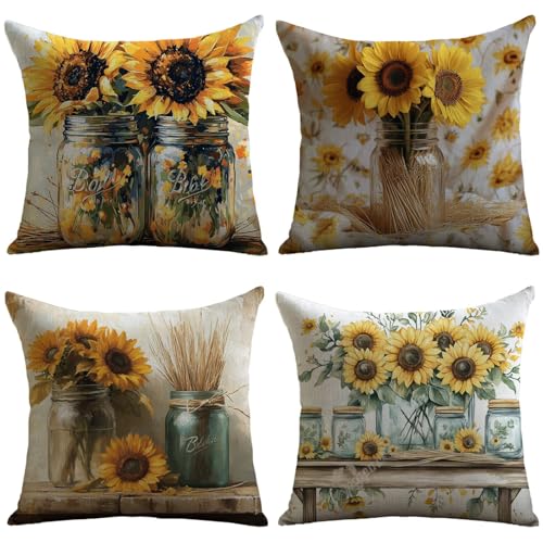 Cuscini Esterno Casa Colonica Federe Cuscini Divano 70x70cm Cuscino Divano Vaso Velluto Copricuscini Decorativi Doppia Faccia Stampa Fodera per Cuscino per Sedia Camera Arredo Esterni Giardino JL-483