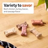 Amazon Basics Crunchy Dog Biscuits Multi Flavor Dog Treats 5 lb. Box