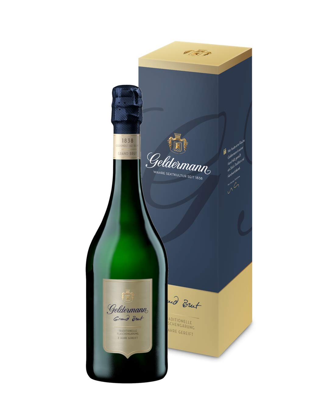 Geldermann Grand Brut Sekt mit Geschenkverpackung (1 x 0.75 l)