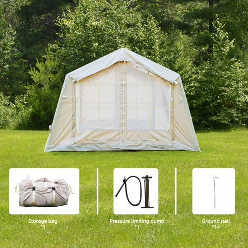 Carpa Inflable para Camping para 4-6 Personas, 4 Estaciones miniatura 3