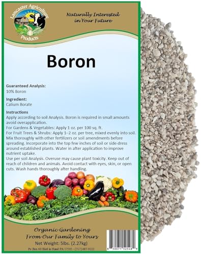 Boron Fertilizante 5 Libras Micronutriente Natural miniatura 1