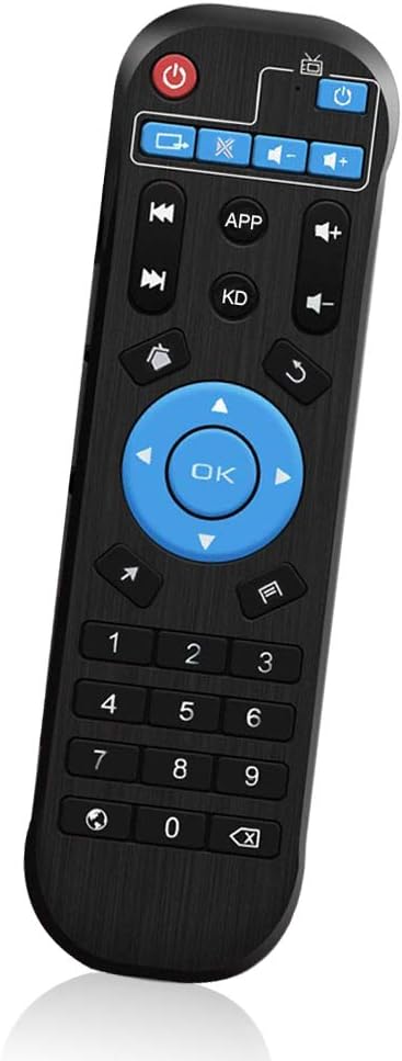 Remote Control, Android tv Box Remote Controller Replacement IR Controller Only for T95, T95 Max, T95 Max+, Q Plus Andriod TV Box Smart tv Box Media Player