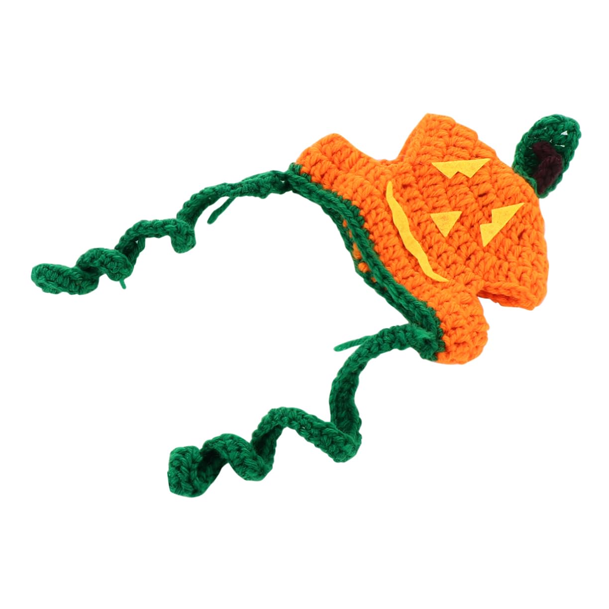 Sosoport 3 Pezzi Cappello Per Animali Domestici Di Halloween Cappello Esclusivo Per Animali Domestici Di Zucca Fatto A Mano Per Gatti