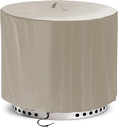 Cubierta redonda para hoguera SoIo Yukon 2.0 cubierta 32 pulgadas resistente 420D resistente al agua, al polvo, protección solar, adecuada para