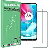 PROTECCIÓN MEJORADA - Los protectores de pantalla para Motorola Moto G60/G40/G60s se han sometido a miles de pruebas anticaídas, antigolpes y antiarañazos, lo que garantiza que tienen excelente rendimiento para proteger su pantalla de teléfono móvil de roturas. Tienen mayor vida útil en comparación con otros protectores de cristal templado tradicionales, permitiendo despedirse de la molestia de reemplazar con frecuencia.