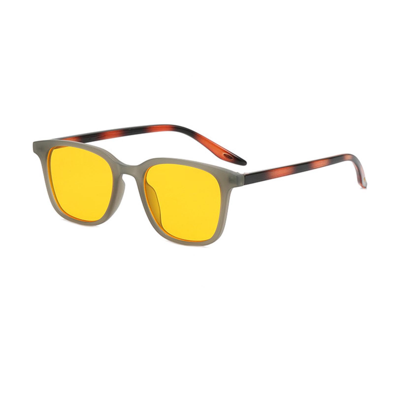 Lunettes de soleil rétro UV400 ultra légères au dégradé mat