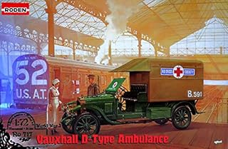 Roden 717Â Model Kit Vauxhall D-Type Red Cross Game