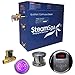 Steam Spa IN750BN-A Indulgence 7.5 KW Quick Start Acu-Steam Bath Generator Package with Built-In Auto Drain, Brushed Nickel
