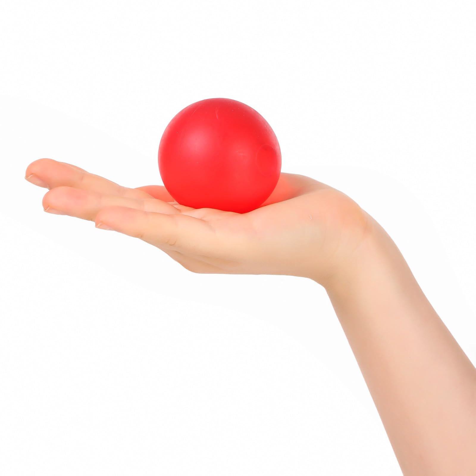 Medilink Anti Burst Gel Exercise Ball- yoga Ball- Stress relief Ballfor hand grip strengthener/Exercise - 75 CM β Universal (Red) 2