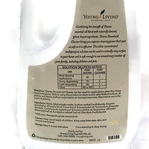Thieves Household Cleaner Refill 64oz by Young Living Essential Oils,64 fl.oz.