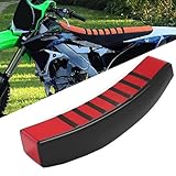 Universal Motocross Coprisedile Gripper Coperchio Sella per Dirt bike HON&-DA CRF250 CRF300 CRF450 KT&-M 125-530 EXC SXF SXC SUZUKI DR-Z125 400 650 KX65 KX125 KLX650 KLR YZF WR - Rosso