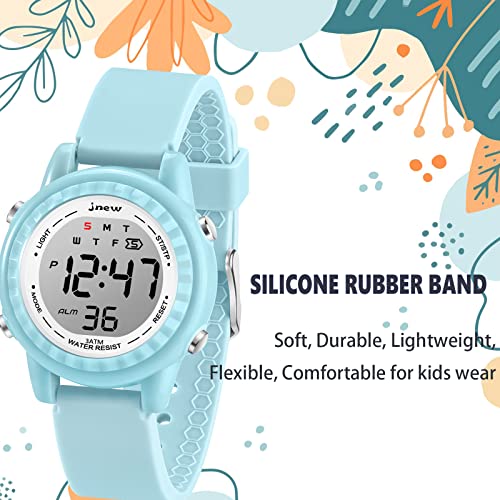 Venhoo Silicone Colorful Flashing Light-Up Outdoor Sport Wrist Watch4