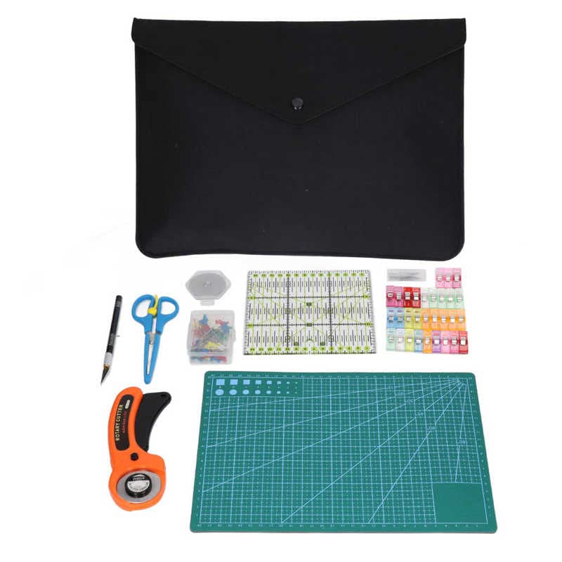 Cutter Set Fabric Cutter Set Replaceable Blade with Storage Bag for Cloth for Cut Paper for Card