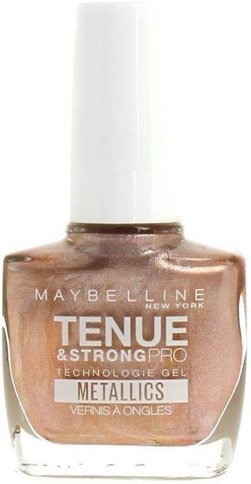 GEMEY MAYBELLINE - Vernis à ongles - TENUE AND STRONG PRO - Metallics 882 Rose veilli