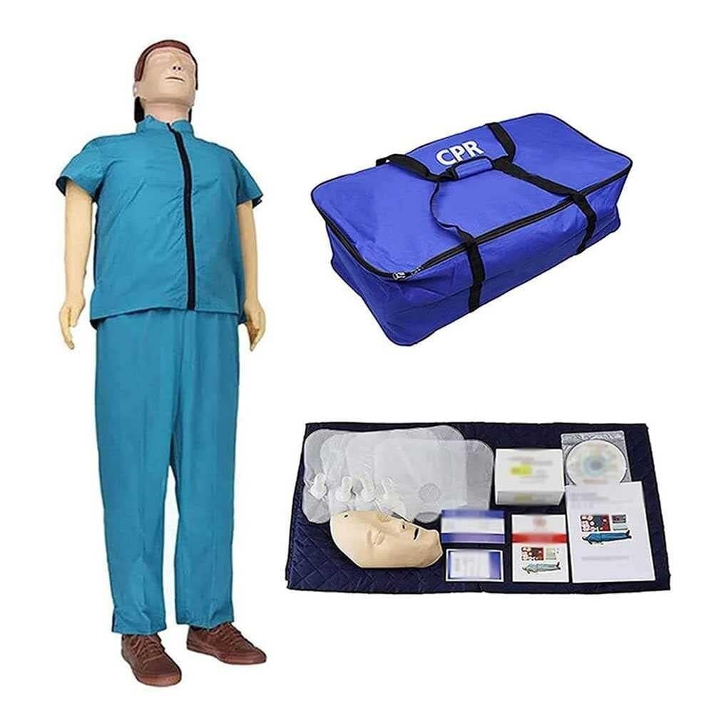 Ganzkörper-CPR-Trainingspuppe, CPR-Trainingspuppe für Erwachsene, für medizinisches Trainingsmaterial