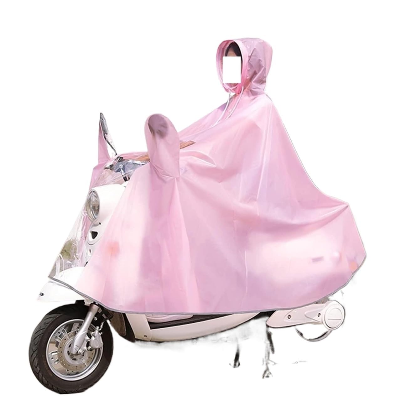Funda para scooter de movilidad Poncho de lluvia for scooter eléctrico, impermeable for bicicleta, capa de lluvia, poncho de lluvia for bicicleta, poncho de lluvia con capucha, impermeable for ciclism