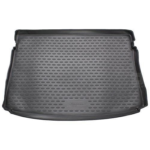 Novline MAT055 Custom Fit Black Boot Liner Floor Tray To Fit Volkswagen Golf Mk.7 Hatchback 2013 - 2017
