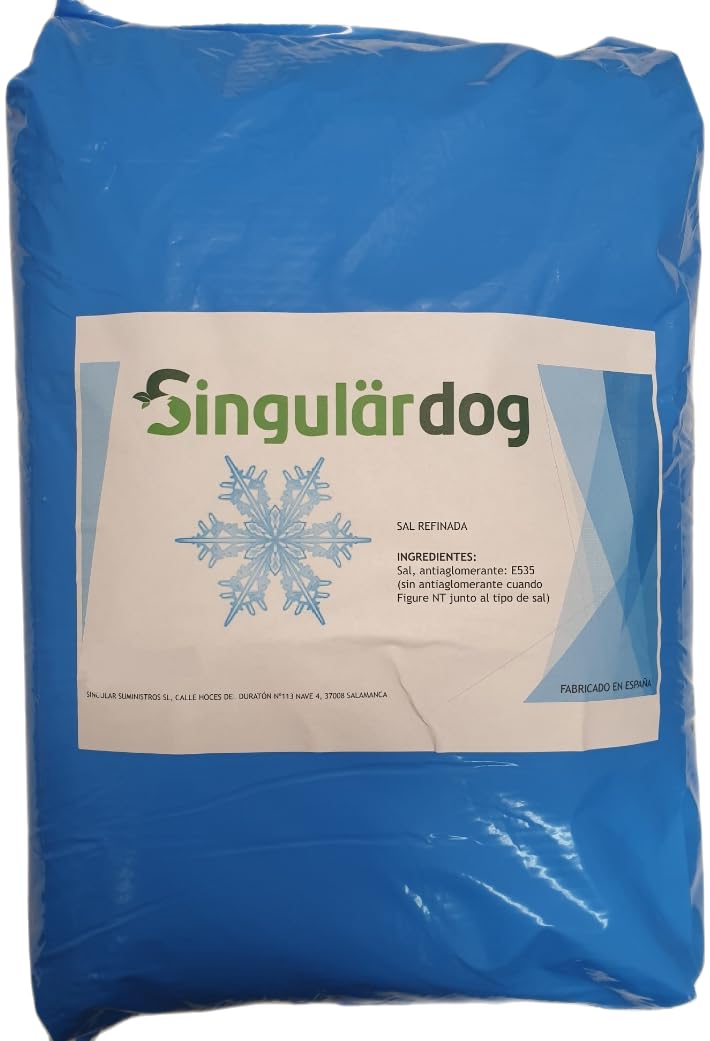 Sal para caminos helados y nieve, deshielo 25Kgs