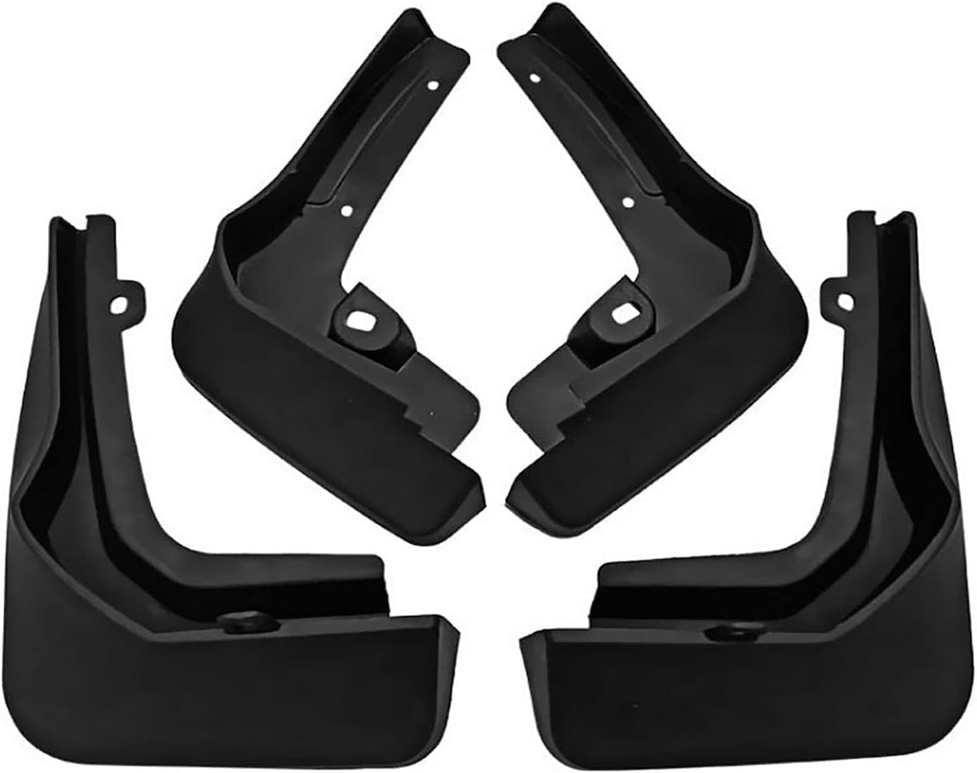 lijiazhe Front and Rear Mud Flaps Splash Guard for MG 5 2021, No Drilling Auto Mudguards.