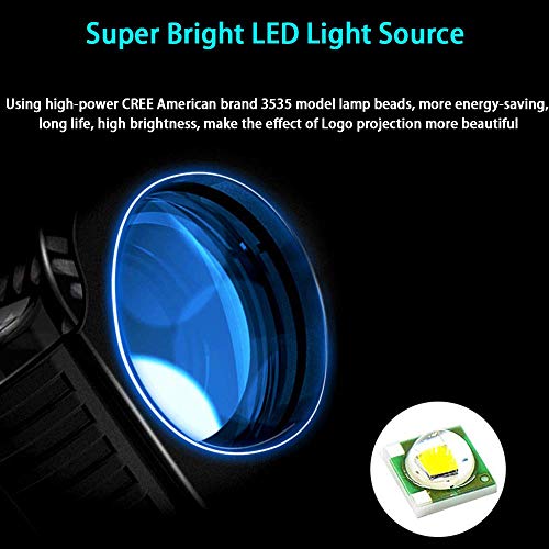 KAPROVER 2 luci a LED per portiera dell'auto, per