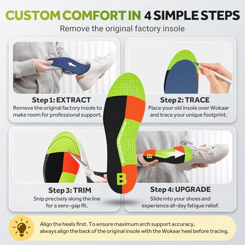 Plantillas Para Hombre Talla 8.5-12.5 Memory Foam miniatura 6