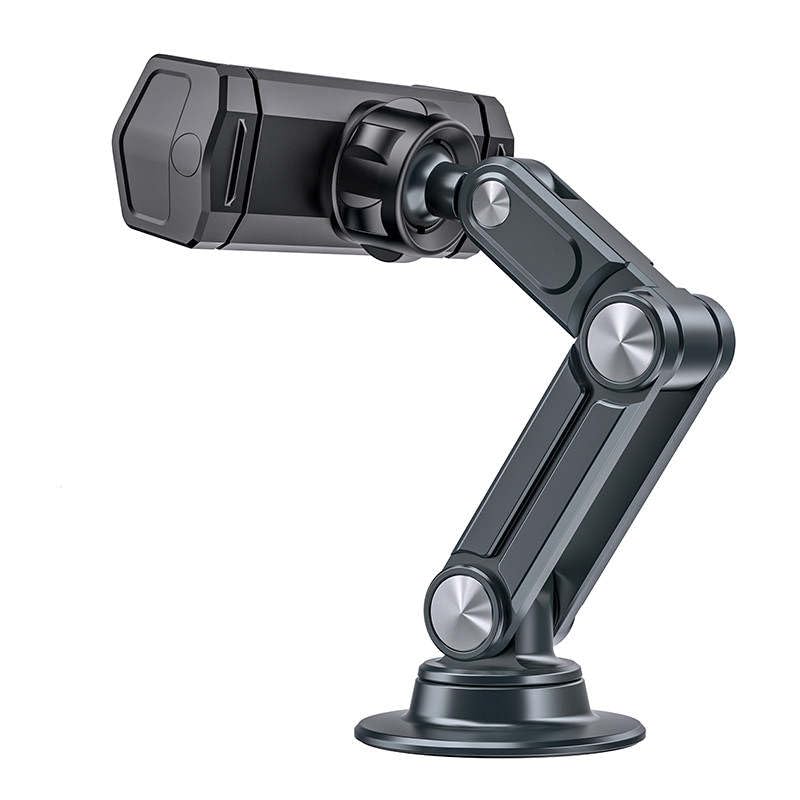 COOLBABYMOBILE Holder afor carnd office Aluminum Alloy 360° Rotation Adjustable & Foldable Universal Applicable for Dashboard, Windshield and Desktop implementing