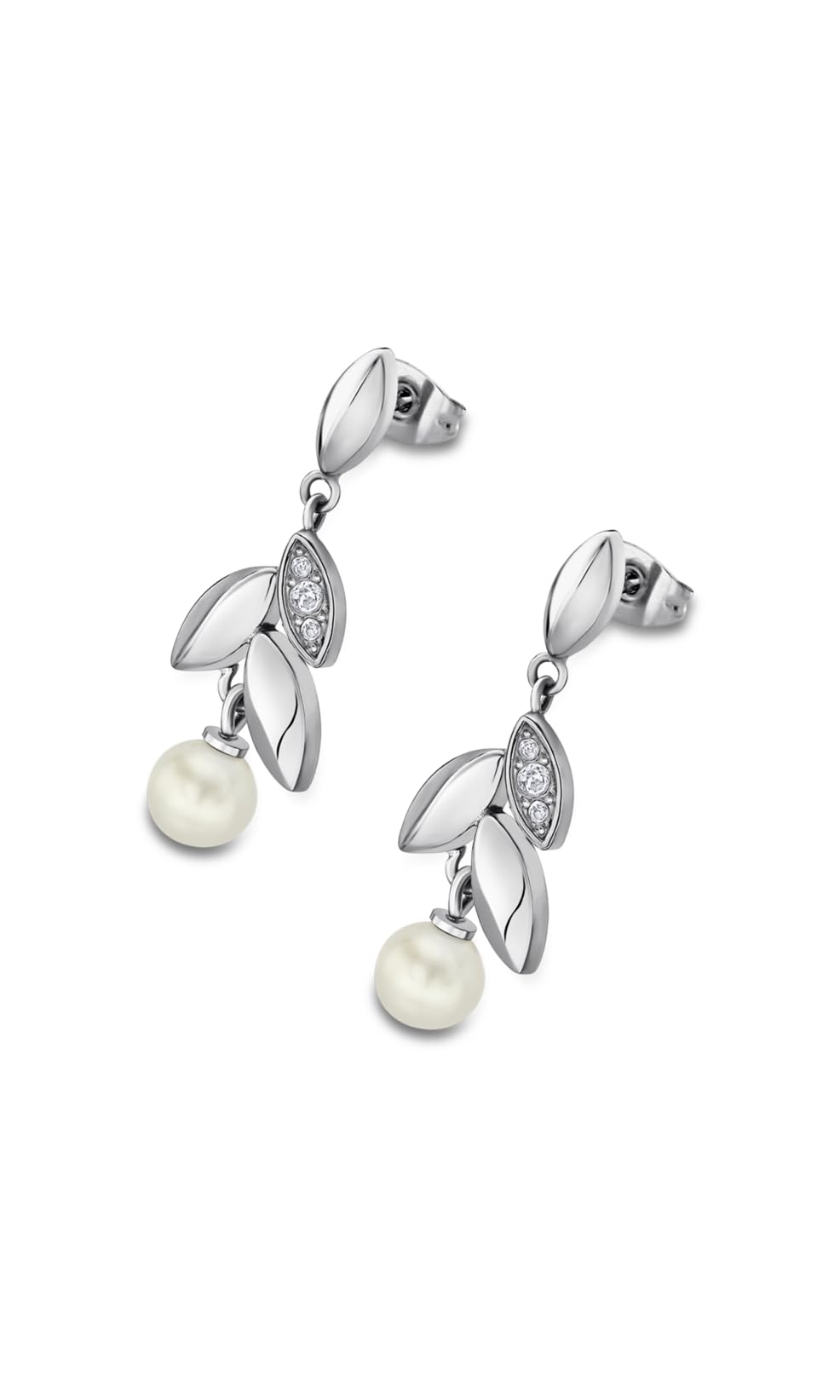 LOTUS STYLE Lotus Pendientes Style LS1857/4/1 Acero Perla